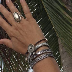 Armband Glitters Nero